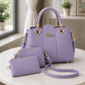 Elegant 3 Pcs Handbag Set