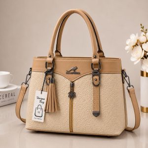 Mint Textured Tote Bag
