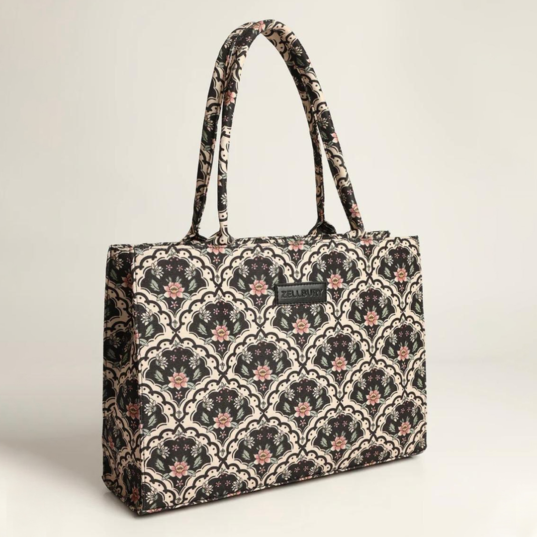 Floral Printed Tote Bag